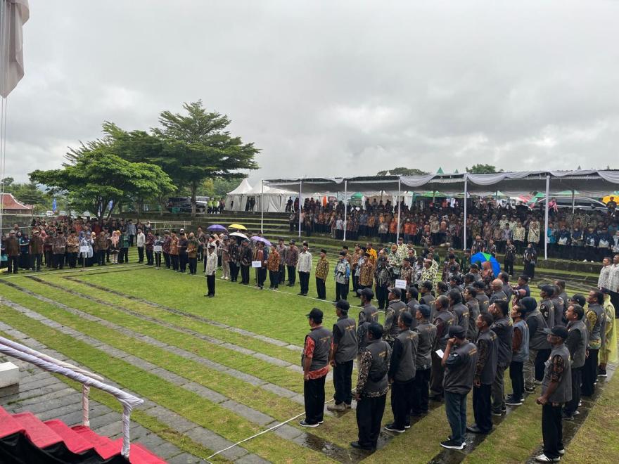 Kalurahan Sambirejo Jadi Tuan Rumah Peringatan Hari Desa Nasional 2026 di Tebing Breksi